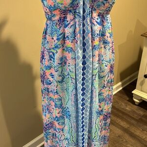 Lilly Pulitzer Viv maxi dress.